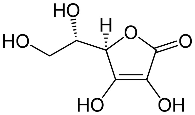Аскорбиновая кислота - витамин С формула