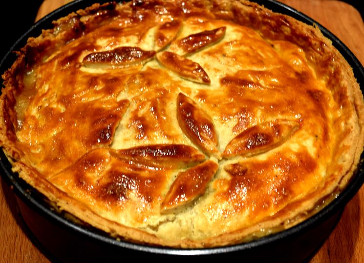 Бездрожжевое тесто для курника
