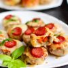 Фаршированные грибы с колбасой и сыром - пошаговый рецепт