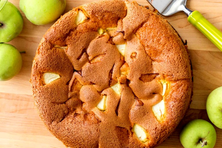 Простой вкусный рецепт яблочного пирога