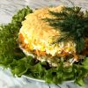 Пошаговый рецепт салат с куриной печенью и сыром