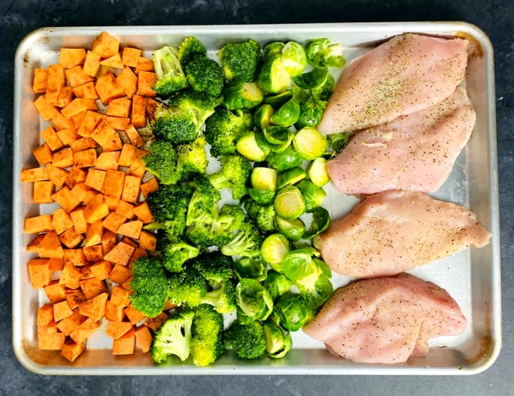 Ингредиенты для приготовления вкусного ужина