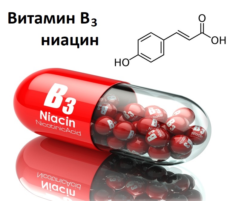 Витамин В3 или Ниацин - спокойствие и хорошее кровообращение