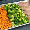 Вкусный ужин - простой рецепт курятины с овощами