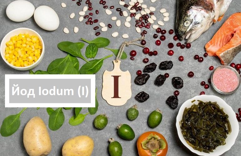 Йод Iodum (I) - польза йода и в каких продуктах он находится